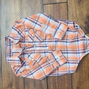 Wrangle 12 mo pearl snap shirt